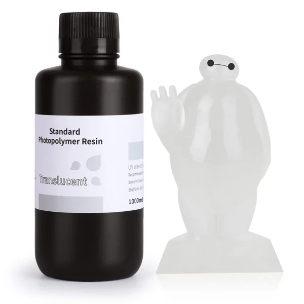 ELEGOO Standard Resin 1L – Translucent White