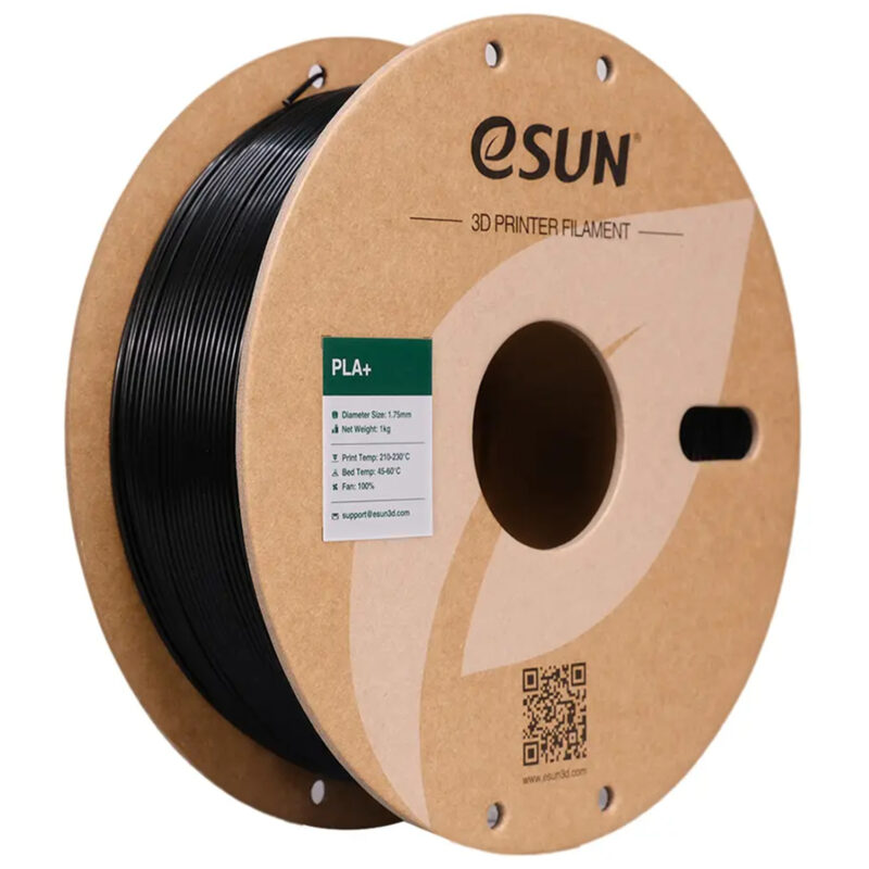 eSUN PLA+ Black 1.75mm 1kg