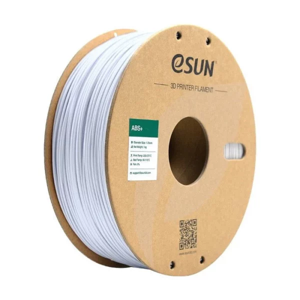 eSUN ABS+ White 1.75mm 1kg
