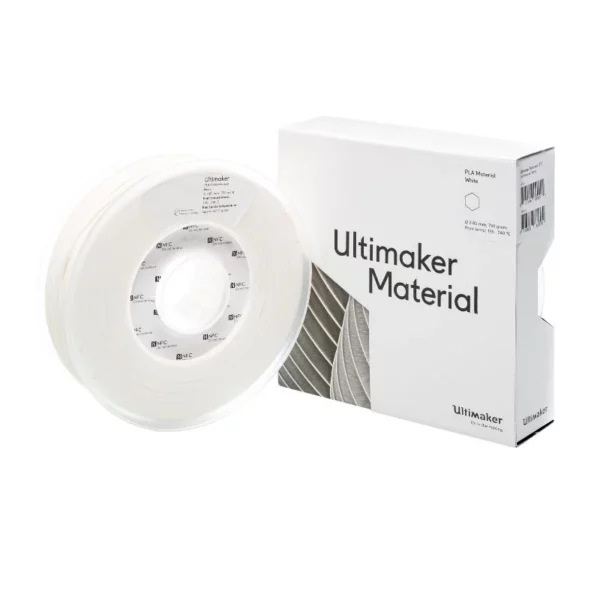 Ultimaker PLA Filament – White 1.75mm 0.75kg